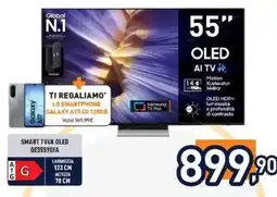 Unieuro Smart TV4K OLED Samsung offerta