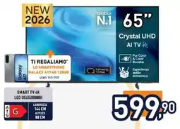 Unieuro Samsung Crystal UHD AI TV offerta