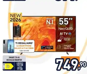 Smart TV 4K Neo QLED 550N70H
