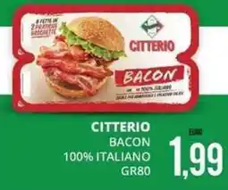 Mazzeo Giocattoli Citterio bacon offerta