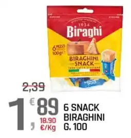 A&O Biraghi Biraghini Snack offerta
