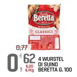 A&O Würstel classici Beretta offerta
