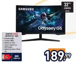 Unieuro Samsung Odyssey G5 offerta