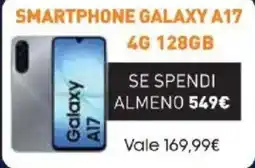 Unieuro Smartphone Galaxy A17 offerta