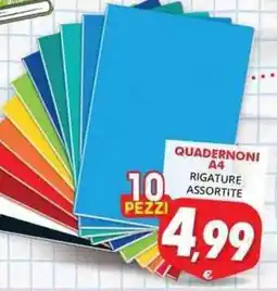Mazzeo Giocattoli Quadernoni A4 offerta
