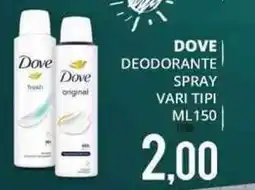 Mazzeo Giocattoli Dove deodorante spray offerta
