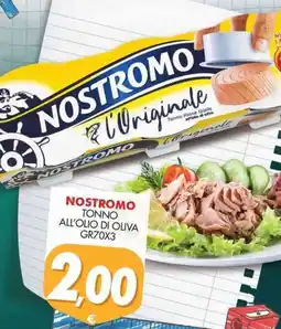 Mazzeo Giocattoli Nostromo tonno all'olio di oliva offerta