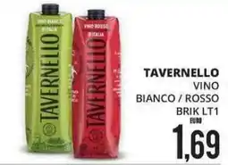 Mazzeo Giocattoli Tavernello vino bianco / rosso offerta