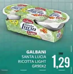 Mazzeo Giocattoli Galbani Santa Lucia Ricotta Light offerta
