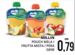 Mazzeo Giocattoli Mellin pouch mela / frutta mista / pera offerta