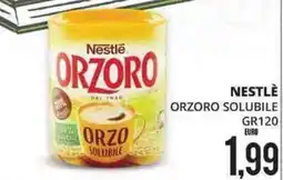 Mazzeo Giocattoli Nestlé Orzoro solubile offerta