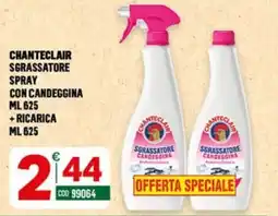 Tutto Risparmio Cash&Carry Chanteclair sgrassatore candeggina offerta