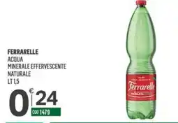 Tutto Risparmio Cash&Carry Ferrarelle acqua minerale effervescente naturale offerta