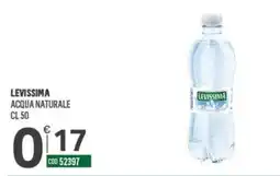 Tutto Risparmio Cash&Carry Levissima acqua naturale offerta