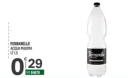 Tutto Risparmio Cash&Carry Ferrarelle Acqua Maxima offerta