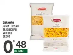Tutto Risparmio Cash&Carry Granoro pasta formati tradizionali offerta