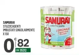 Tutto Risparmio Cash&Carry Samurai stuzzicadenti offerta