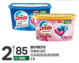Tutto Risparmio Cash&Carry Bio Presto Power Caps offerta