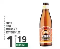 Tutto Risparmio Cash&Carry Ceres birra strong ale offerta