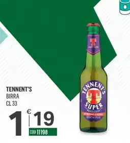 Tutto Risparmio Cash&Carry Tennent's birra offerta