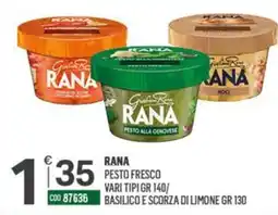 Tutto Risparmio Cash&Carry Rana pesto fresco offerta