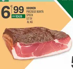 Tutto Risparmio Cash&Carry Kronen Speck offerta