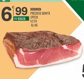 Tutto Risparmio Cash&Carry Kronen Speck offerta