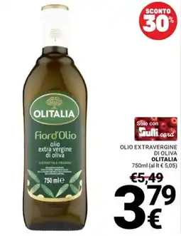 Supermercati Gulliver Fior d'Olio olio extra vergine di oliva offerta