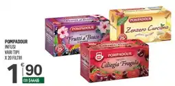 Tutto Risparmio Cash&Carry Pompadour infusi vari tipi offerta
