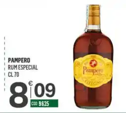 Tutto Risparmio Cash&Carry Pampero rum especial offerta