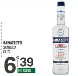 Tutto Risparmio Cash&Carry Ramazzotti Sambuca offerta