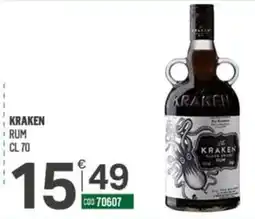 Tutto Risparmio Cash&Carry Kraken rum offerta