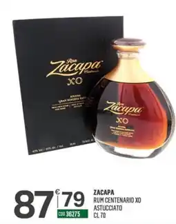 Tutto Risparmio Cash&Carry Zacapa rum centenario xo offerta