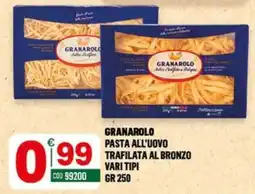 Tutto Risparmio Cash&Carry Granarolo pasta all'uovo offerta