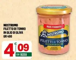 Tutto Risparmio Cash&Carry Nostromo filetti di tonno offerta