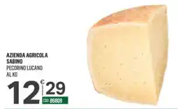 Tutto Risparmio Cash&Carry Pecorino lucano offerta