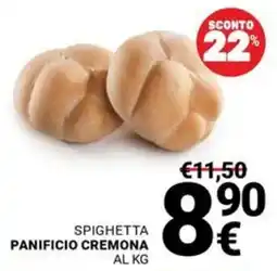 Supermercati Gulliver Spighetta Panificio Cremona offerta