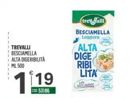 Tutto Risparmio Cash&Carry Trevalli Besciamella Leggera offerta