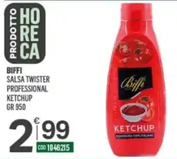 Tutto Risparmio Cash&Carry Biffi salsa twister professional ketchup offerta