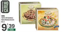 Tutto Risparmio Cash&Carry Sigel torta artigianale offerta