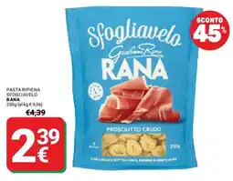 Supermercati Gulliver Pasta ripiena sfogliavelo Rana offerta