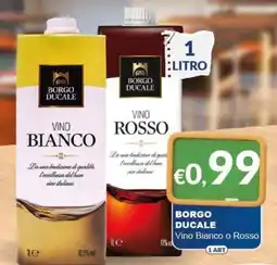 Mister Risparmio Borgo Ducale Vino Bianco o Rosso offerta