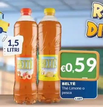 Beltè Thè Limone o pesca