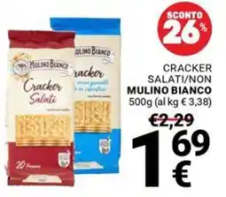Supermercati Gulliver Cracker Salati Mulino Bianco offerta