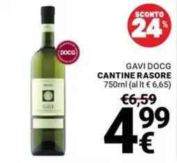 Supermercati Gulliver Gavi DOCG Cantine Rasore offerta