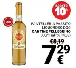 Supermercati Gulliver Pantelleria Passito Liquoroso DOC Cantine Pellegrino offerta