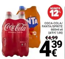 Supermercati Gulliver Coca-Cola/Fanta/Sprite offerta