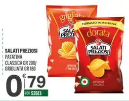 Tutto Risparmio Cash&Carry Salati Preziosi patatina classica offerta