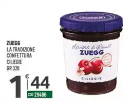 Tutto Risparmio Cash&Carry Confettura ciliegie Zuegg offerta