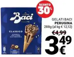 Supermercati Gulliver Gelati Baci Perugina Classico offerta
